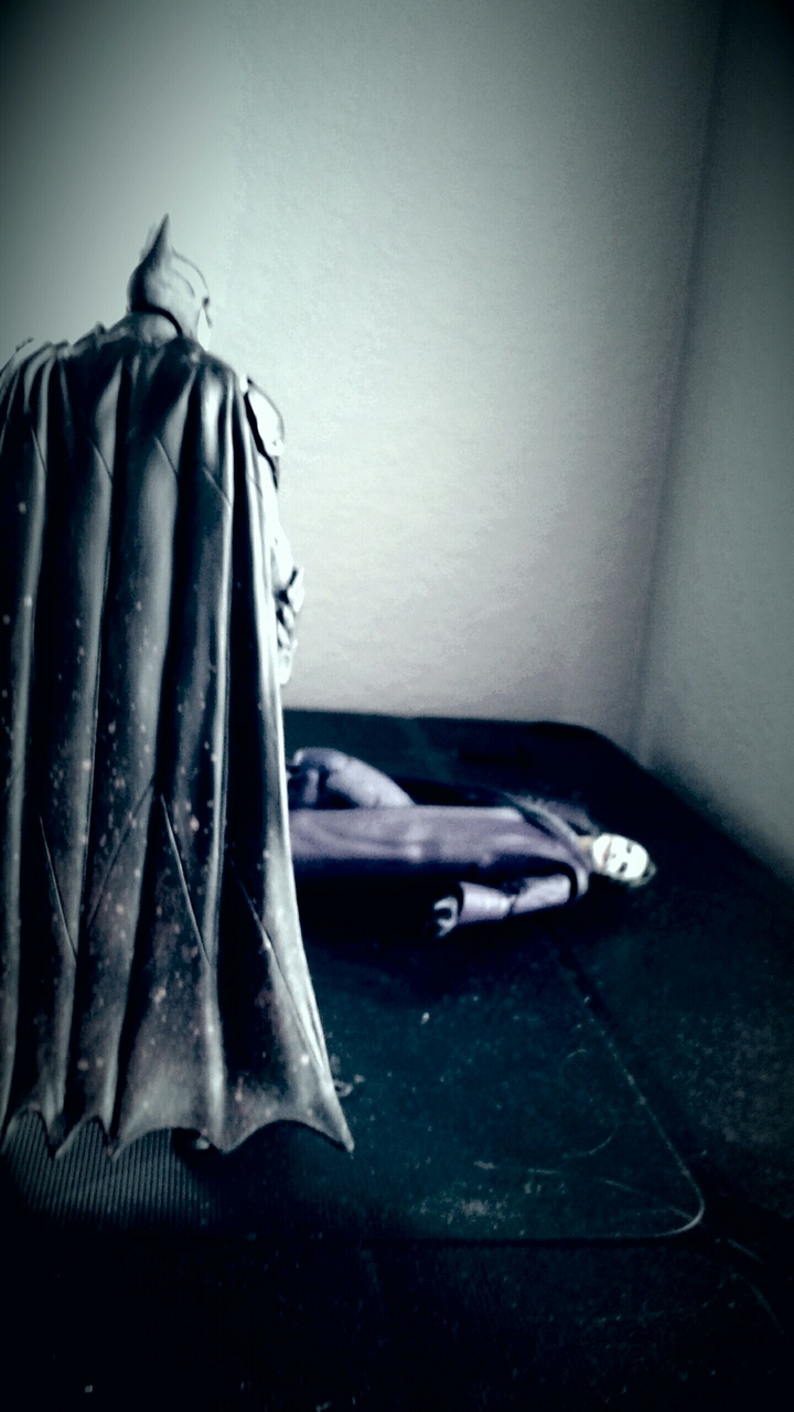 batman vs joker edited image