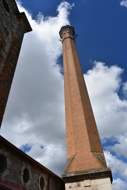 chimenea mina de La Dificultad, Real del Monte Hidalgo