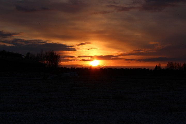 Finland's sunset