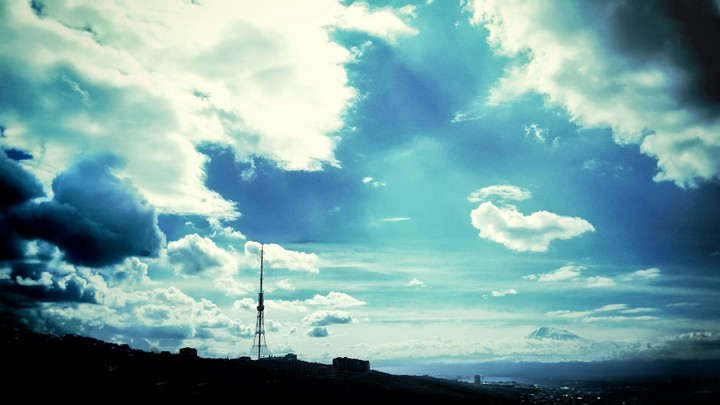 Yerevan  from height