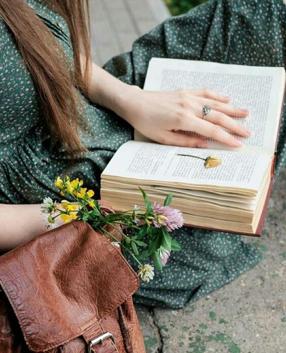 Reading in Spring..