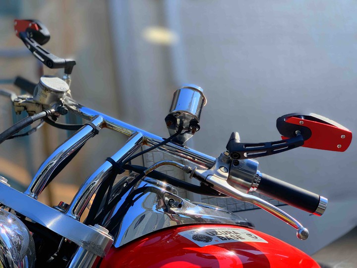 RED motorcycle