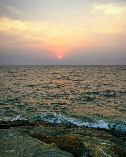 Sunset at Calicut Beach