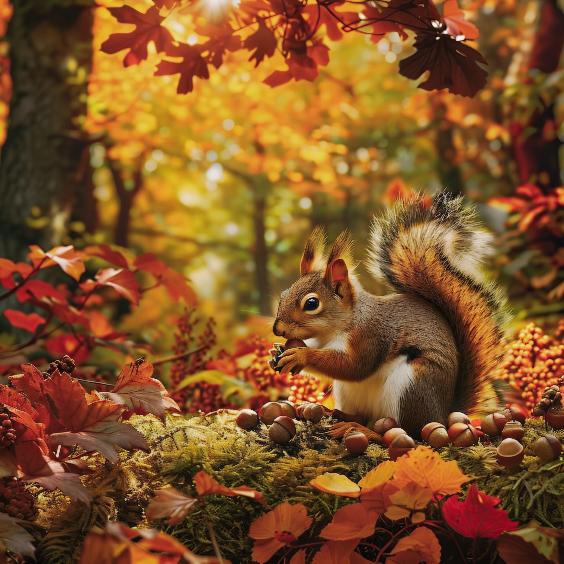 WOODLAND SQUIRREL