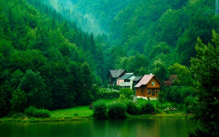 #house with the nature