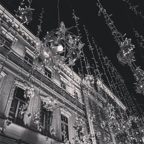 night light in city