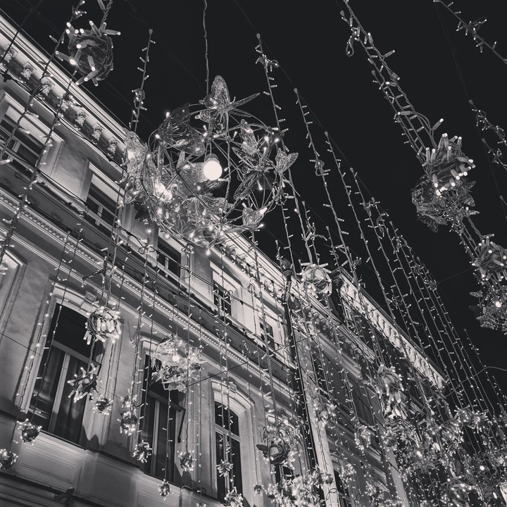 night light in city
