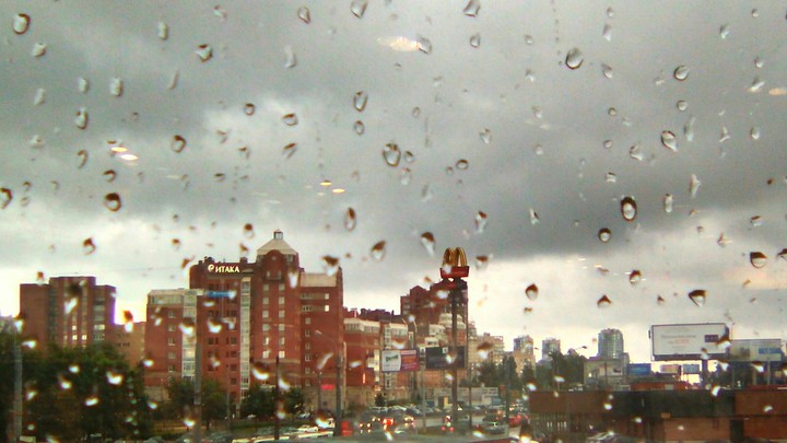 raining again