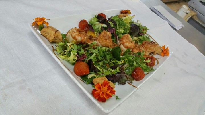 e de mariscos y caviar de erizos