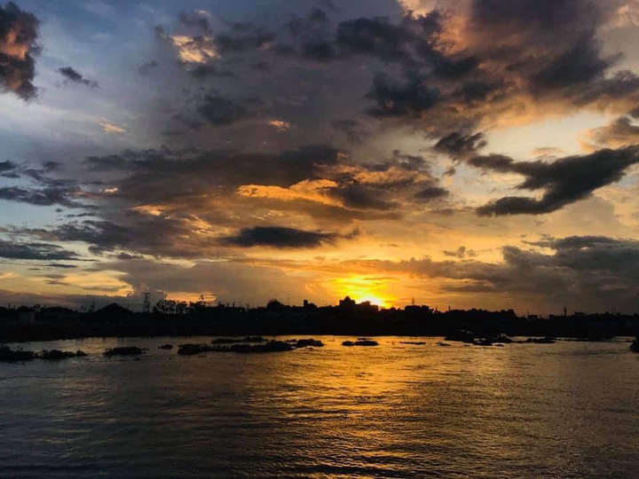 sun set
