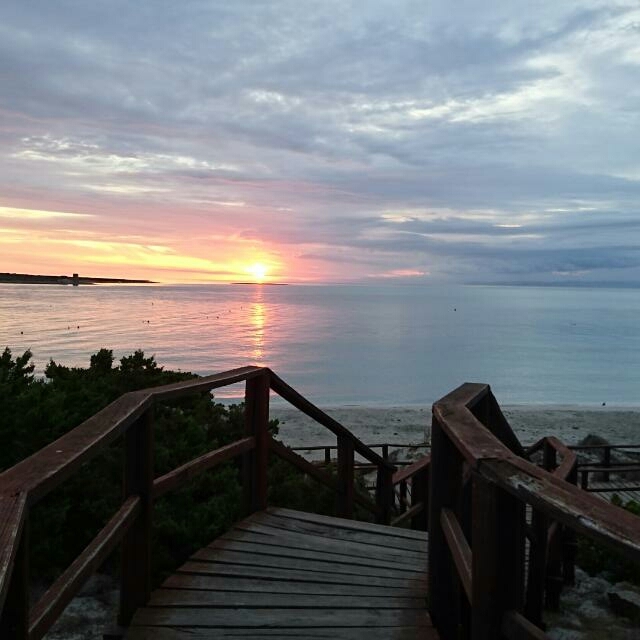 sunset in Stintino (Sassari)