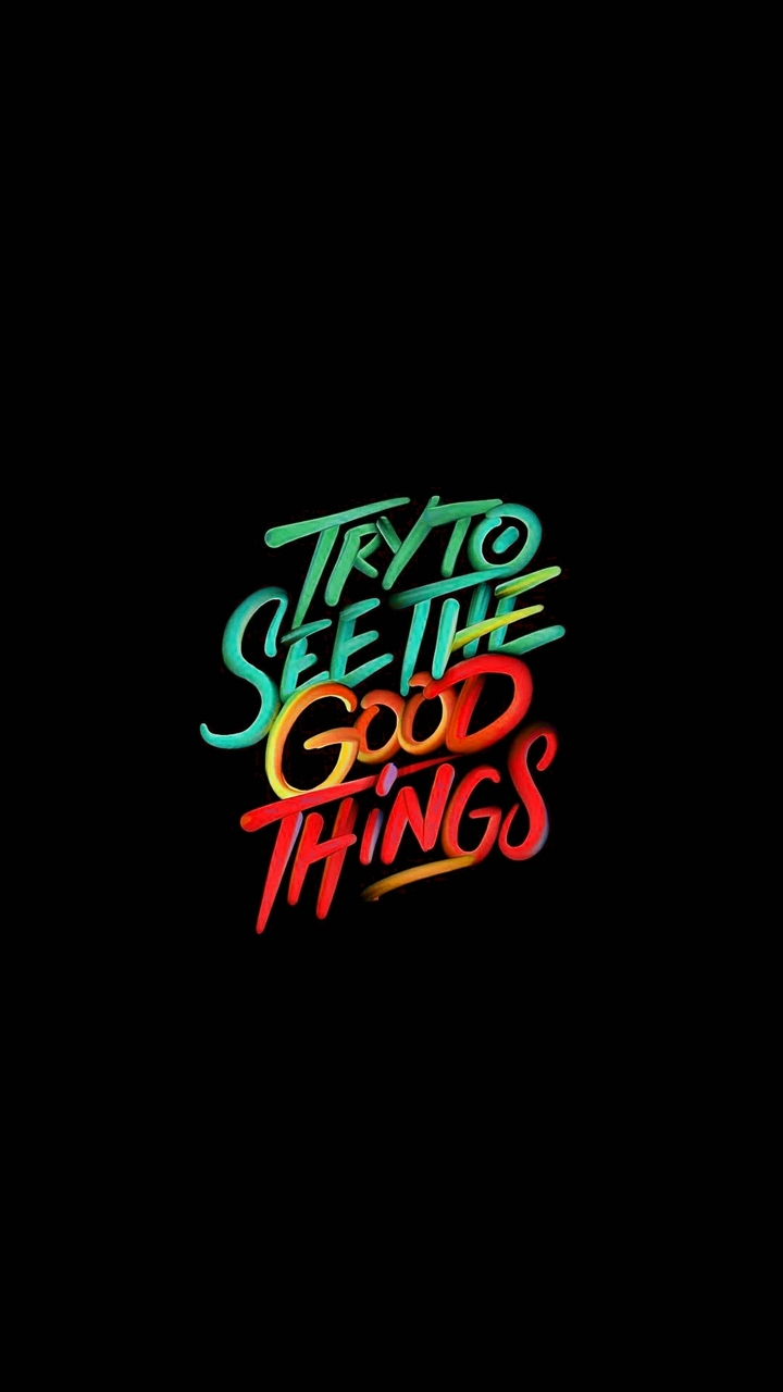 see the good thing
