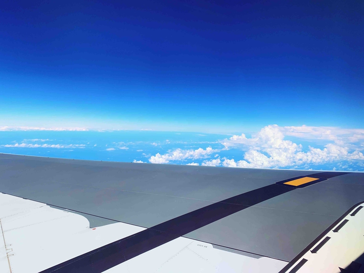 The view from plane