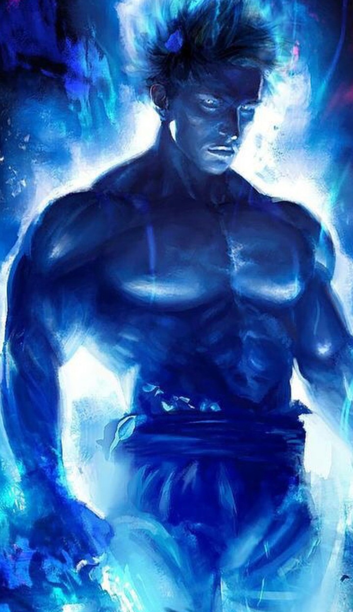 blue god