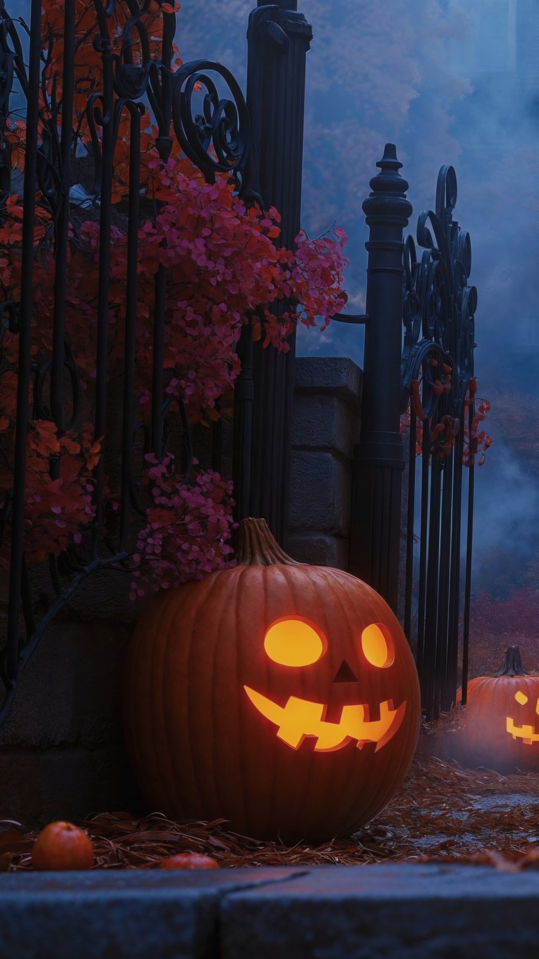 PUMPKIN GUARDING THE GATE
