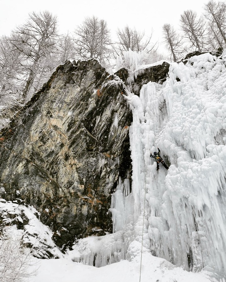 Cascade de glace