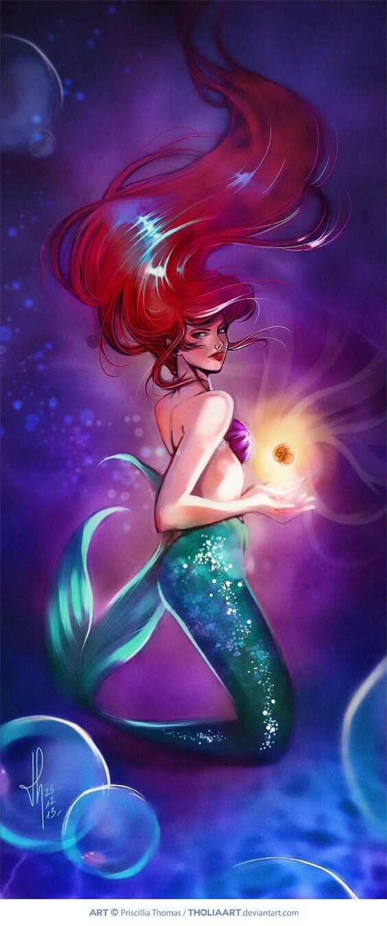 The little mermaid Ariel