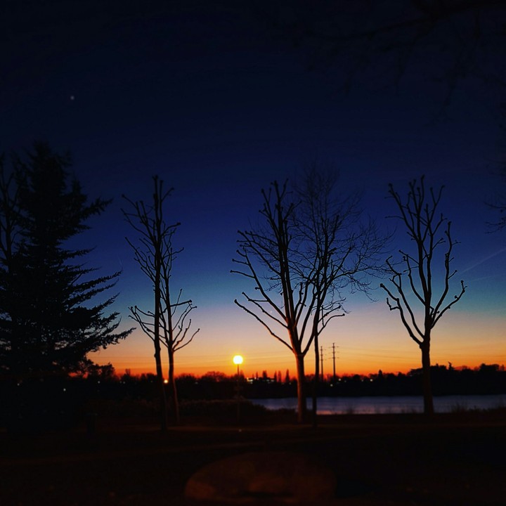 Sunset Lake !