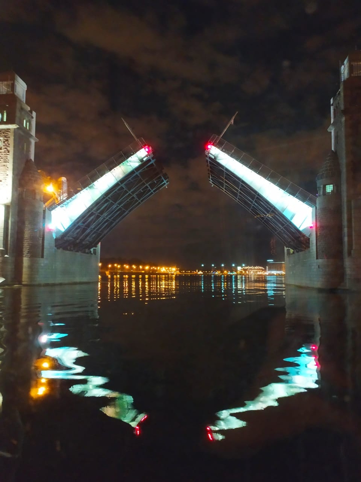 Drawbridge in Spb