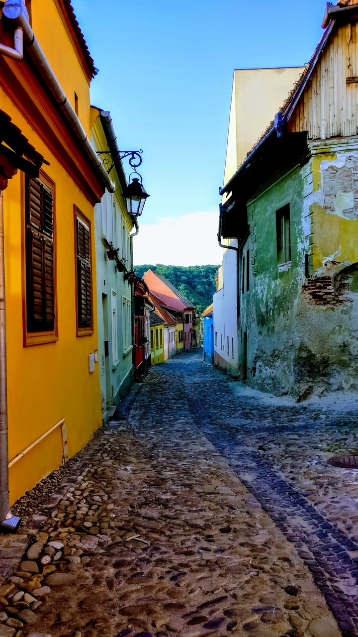 Medieval Street Sighisoara 