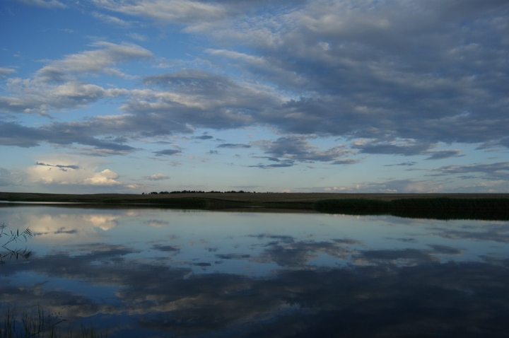 небо