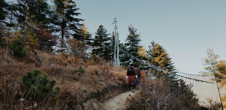 Hike to Dodeydrak, Bhutan
