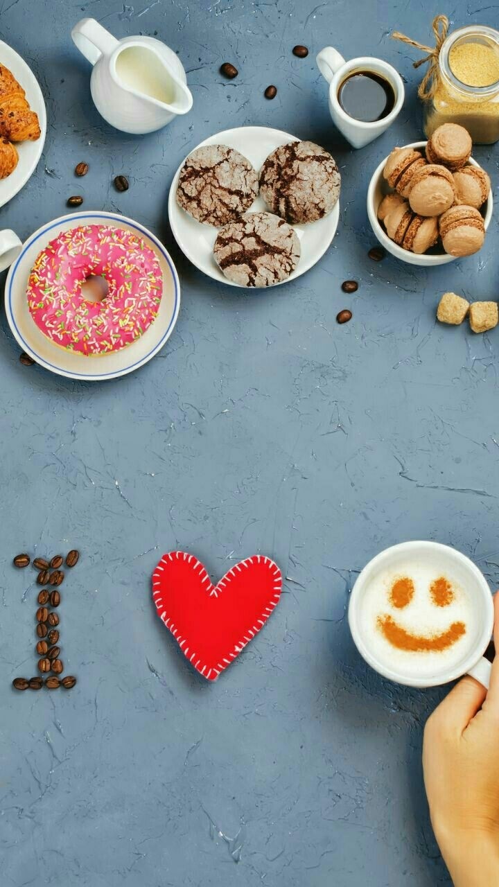 with smile