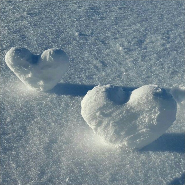 Snow heart