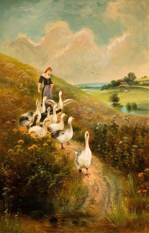 fondos de pantalla Painting, meadow