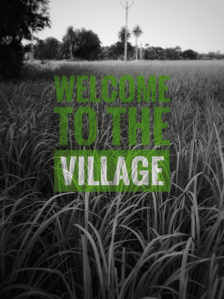 welcome to the village