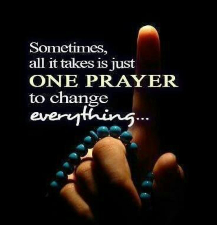 Just One Prayer