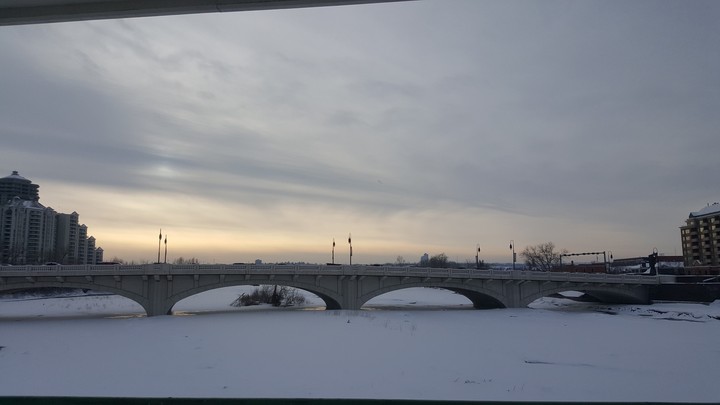 snow bridge