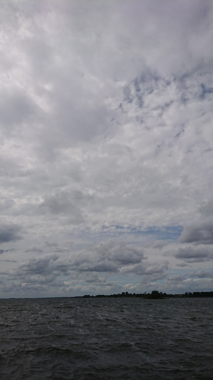 Summer storm in Sweden