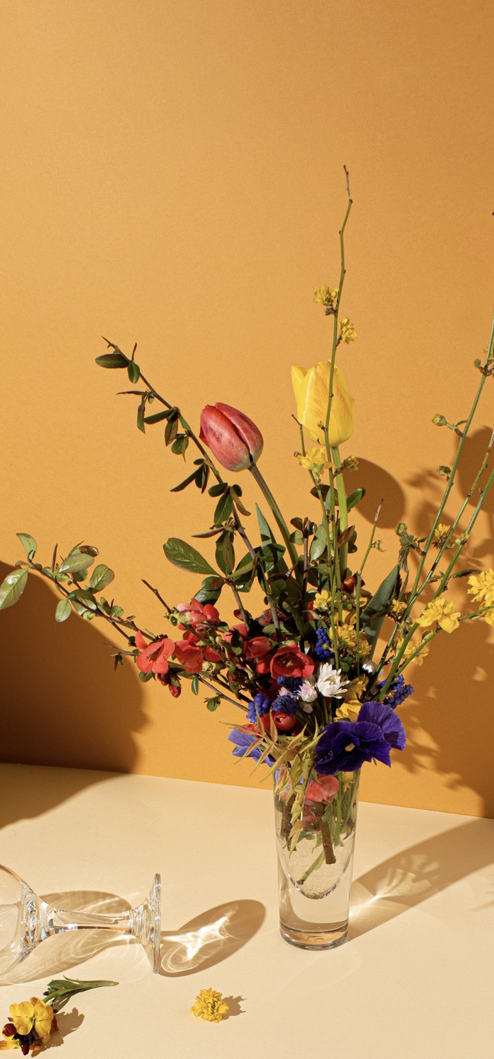 Beautiful flower vase