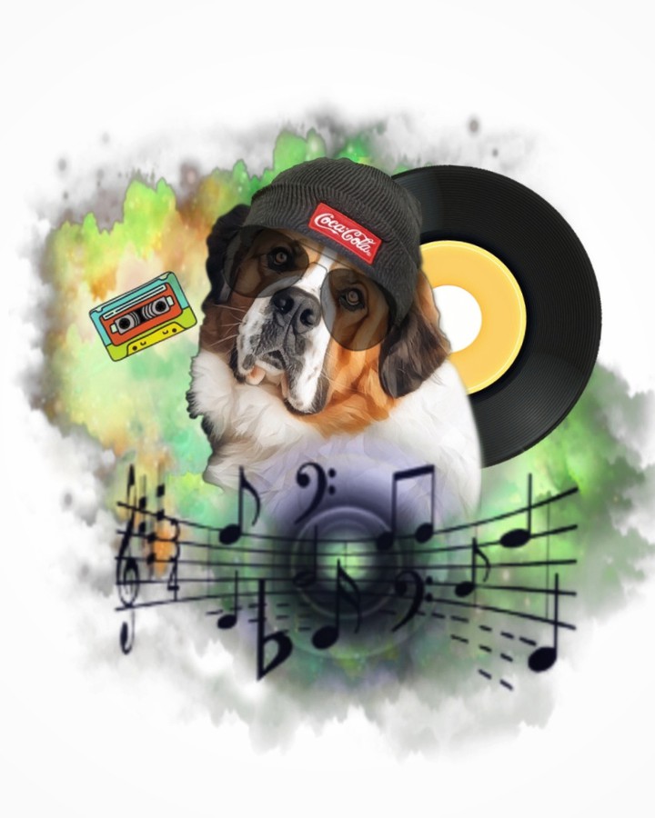 #dog #friends #music #art