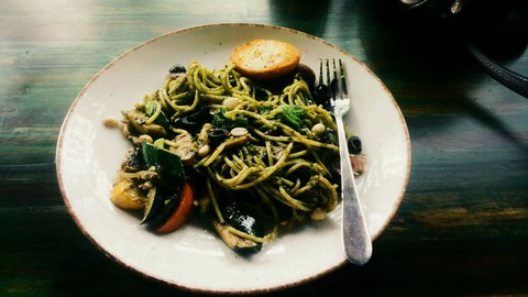 Pesto Parmesan Spaghetti ?