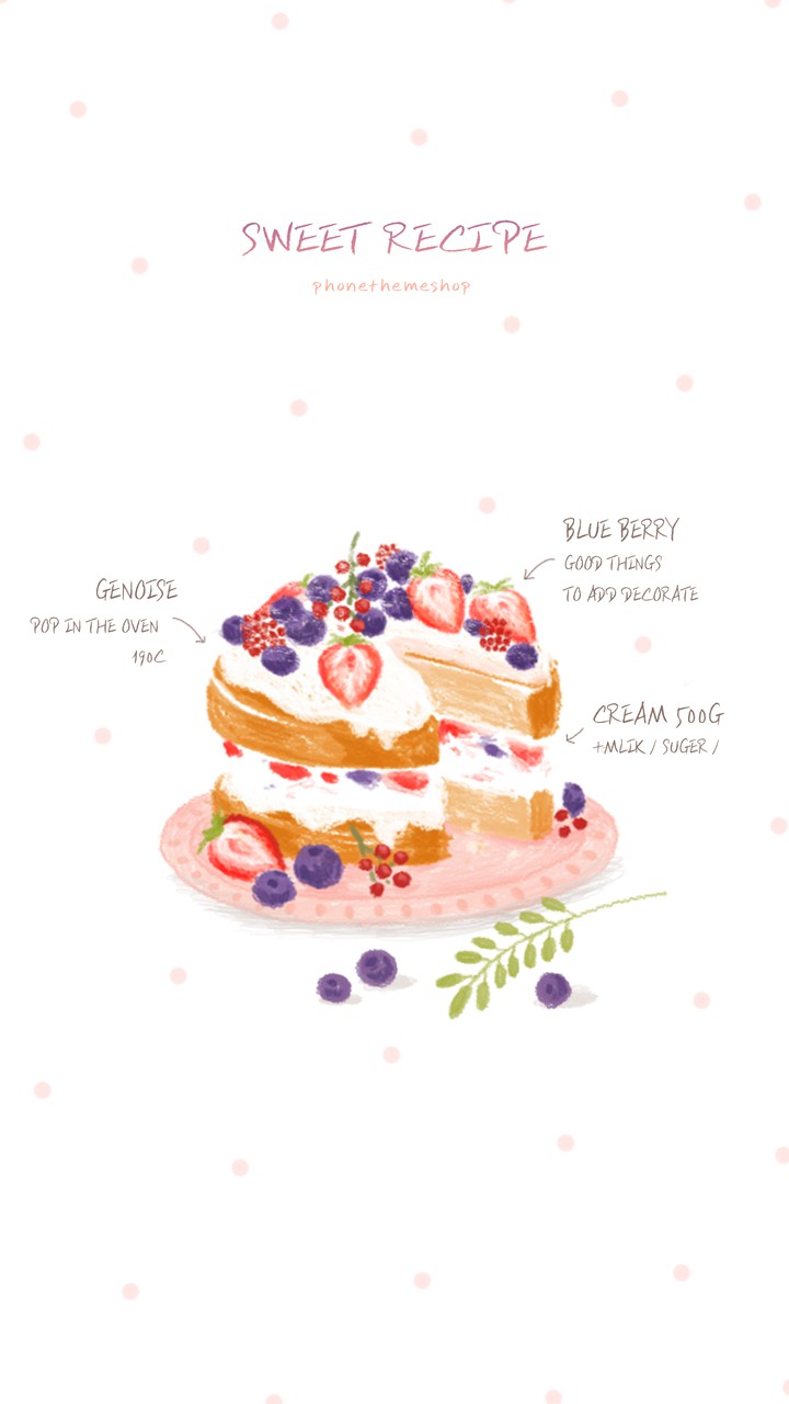 Sweet recipe
