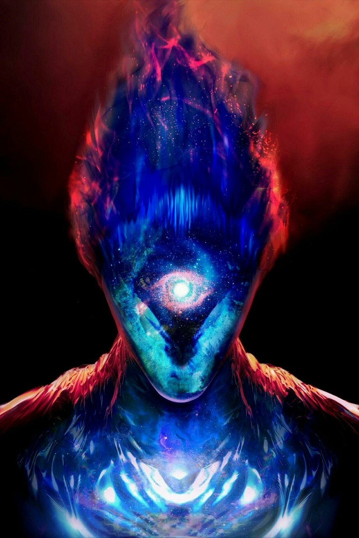 one eye