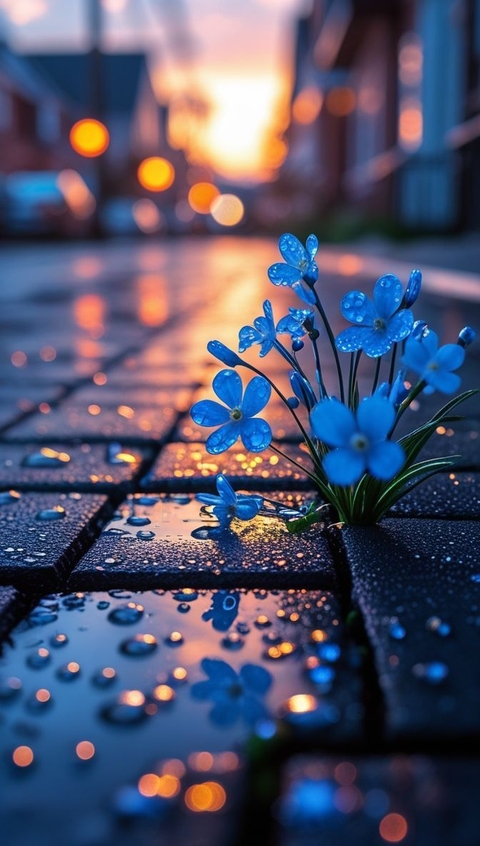 Blue Flowers