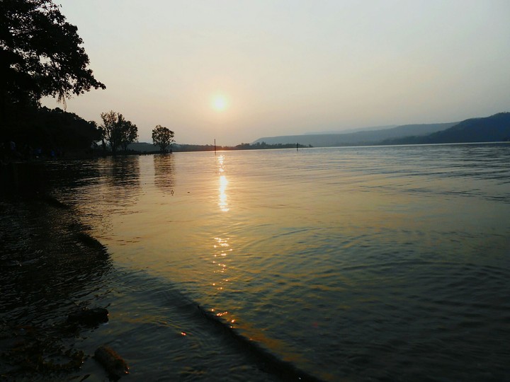 sunset ..