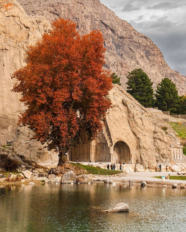 taghe bostan kermanshah iran