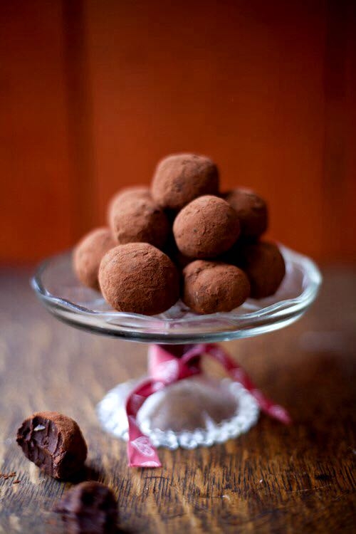 chocolate truffles