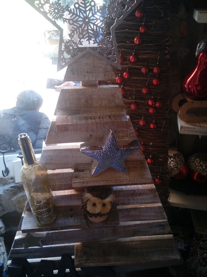 árbol navideño buhos