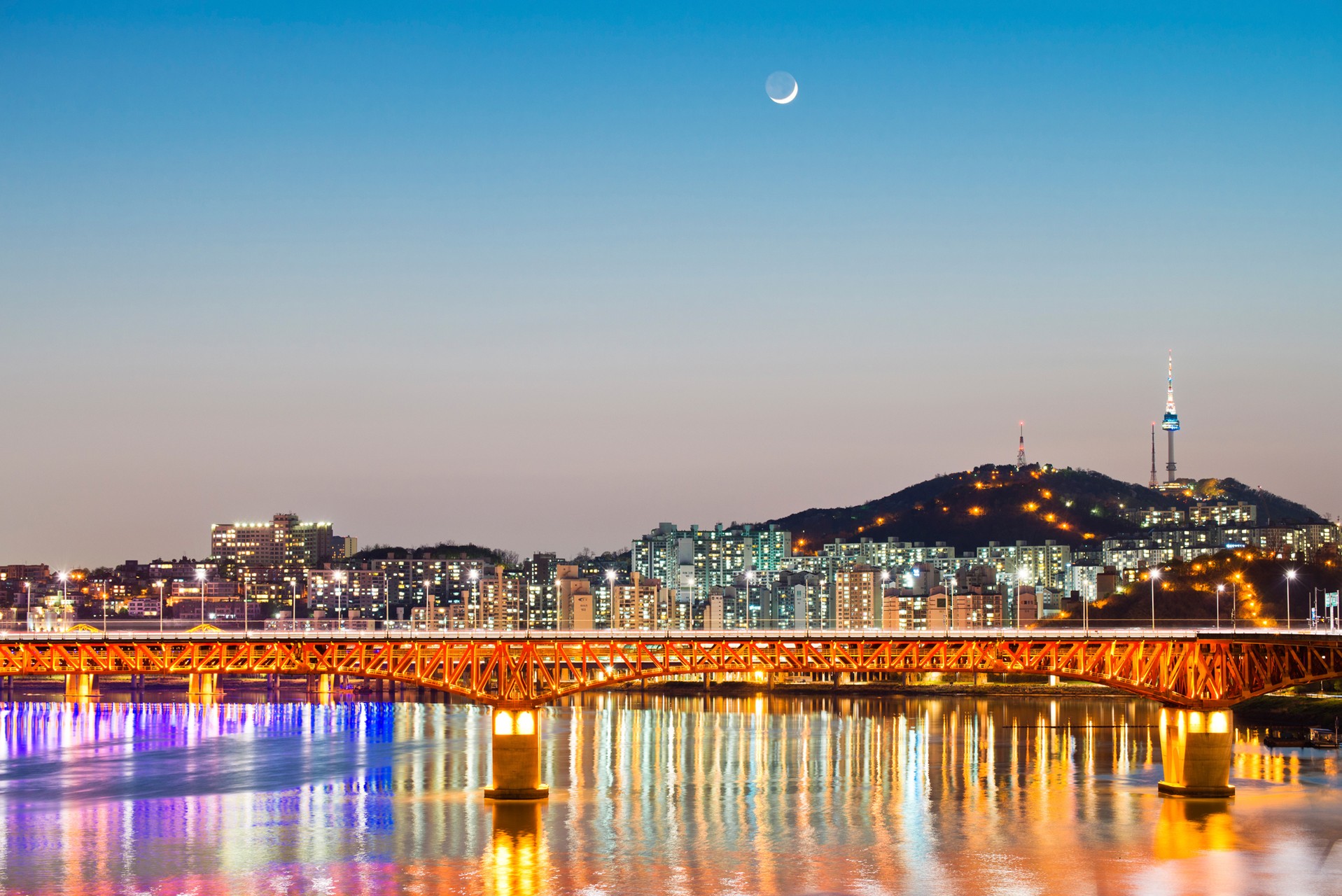 City ights and Han-River
