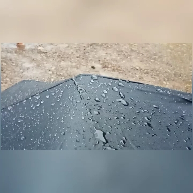 raindrops on umbrella part III