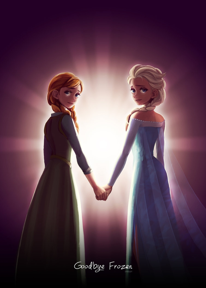 goodbye frozen!