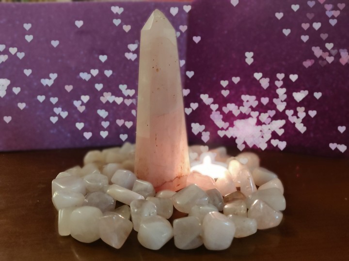rose quartz crystal love healing wallpaper 21days