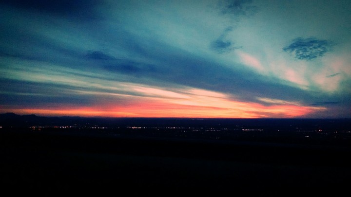 Strokes of Skylights at Dawn