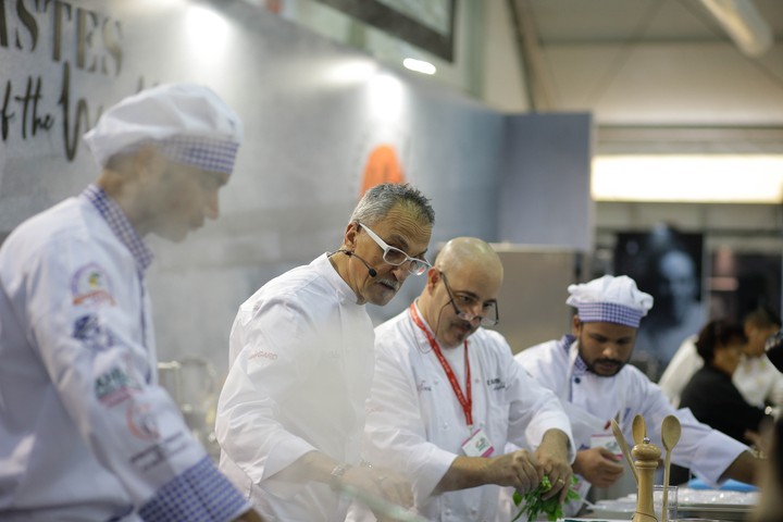 Chefs focused in Dubai 2019