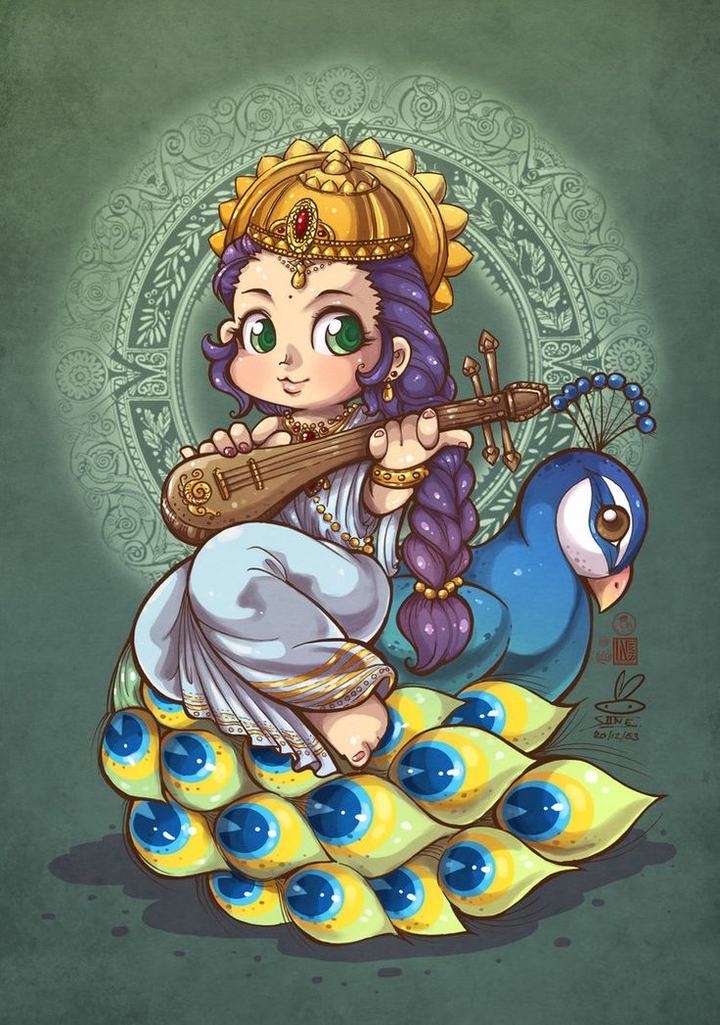 Goddess sarsawati